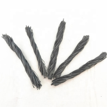 54 MM Polypropylene Hybrid Fiber of PP Twisted Bundle  for Concrete Reinforcement